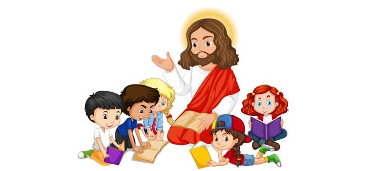 Jesus com crianças