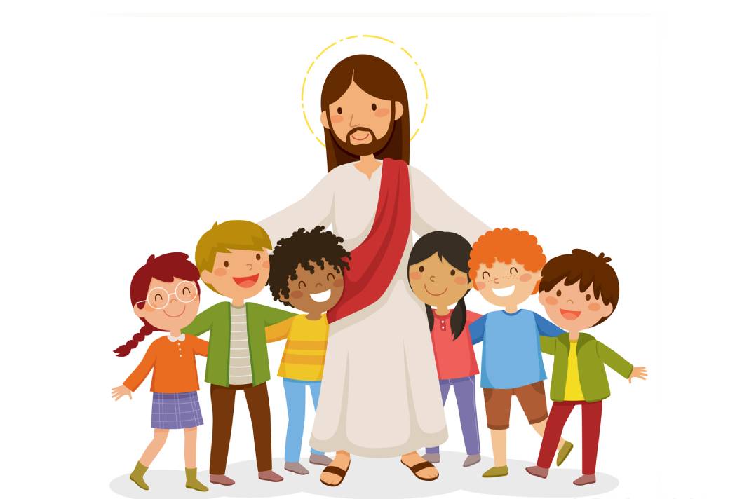 Jesus com crianças